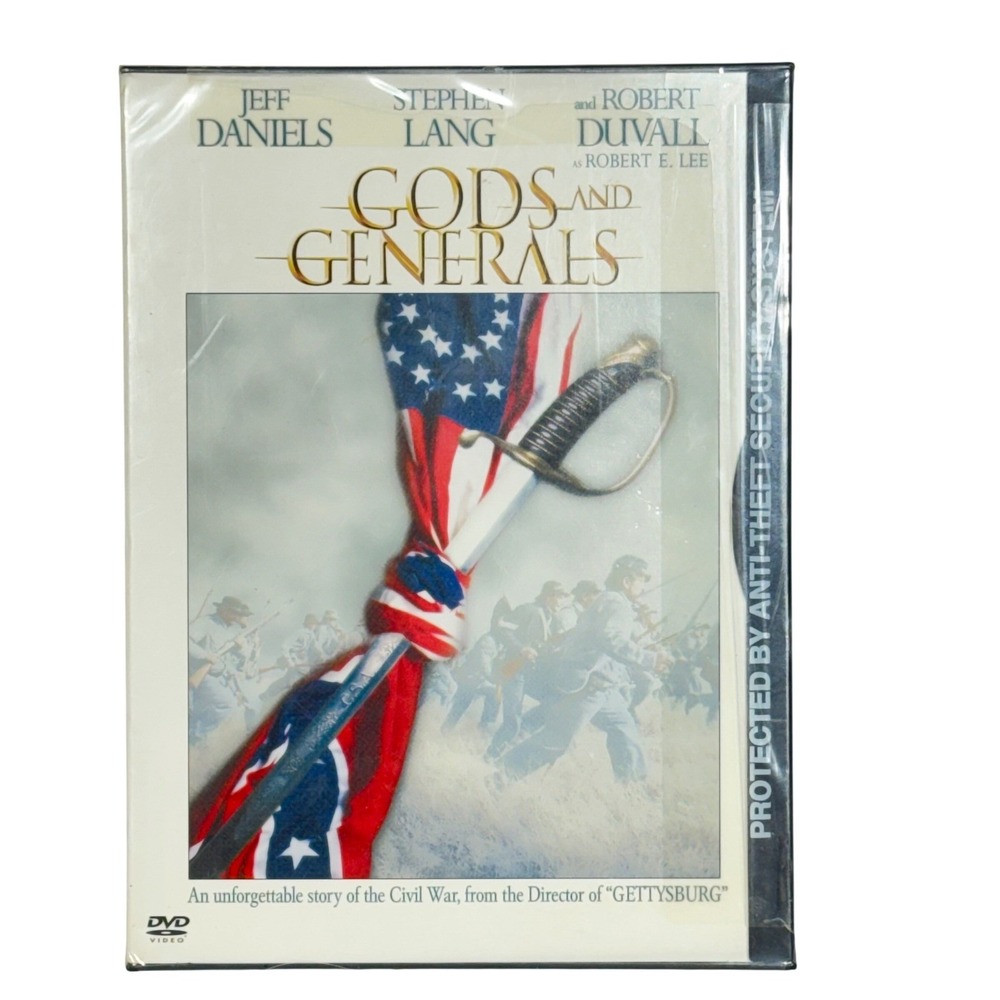Gods and Generals Civil War Movie DVD Widescreen New SEALED Clam Shell